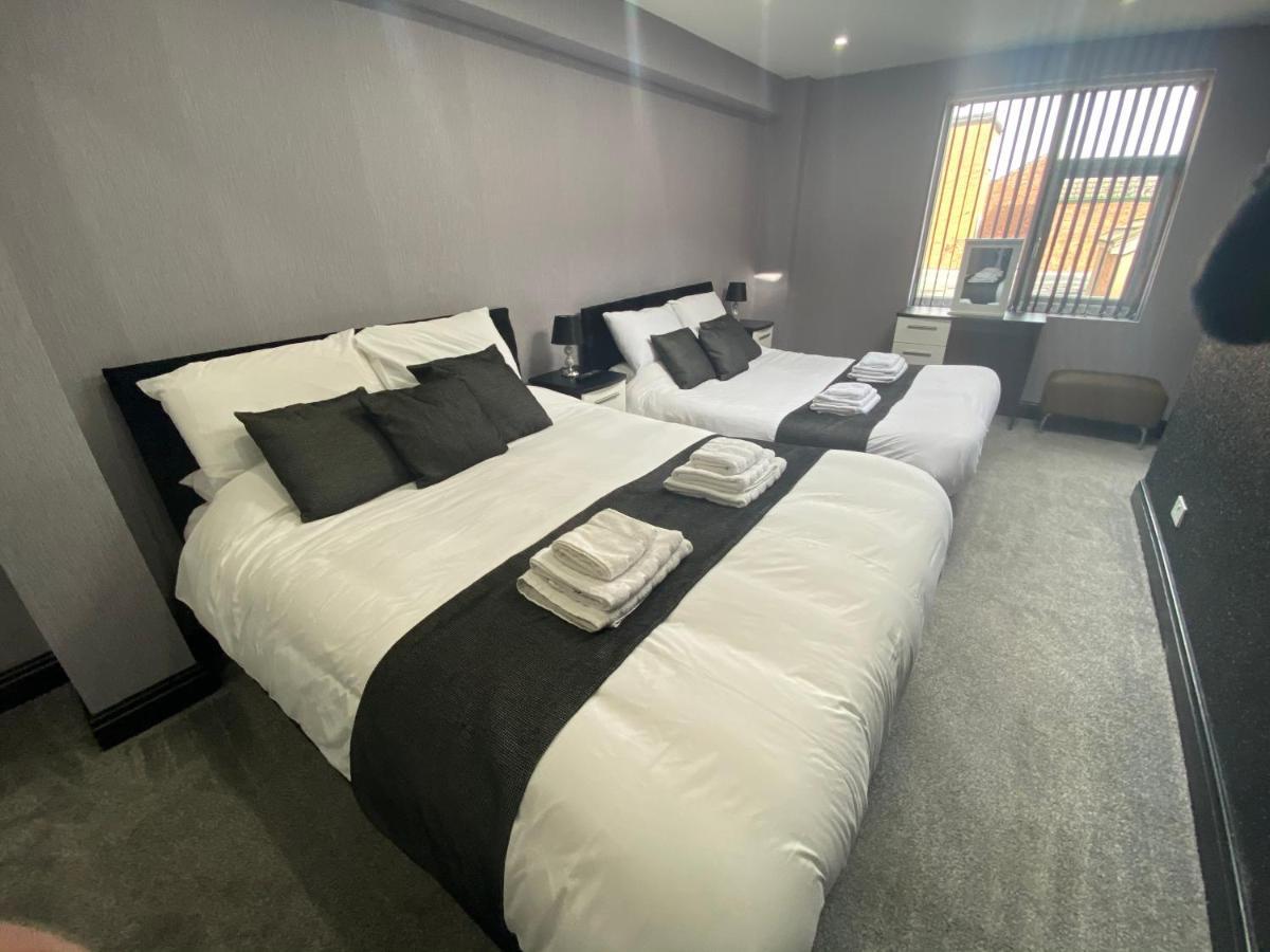 Boutique Blackpool 2 Bed Grey Apartment Sleeps 10 Dış mekan fotoğraf